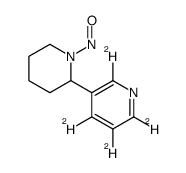(r,s)-n-nitrosoanabasine-d4 Structure