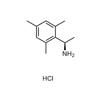 (R)-1-Mesitylethanaminehydrochloride Structure
