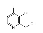 3,4-二氯-2-吡啶甲醇结构式