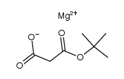 magnesium salt of tert-butyl hydrogen malonate结构式