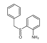 2-benzylsulfinylaniline Structure