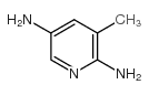 2,5-diamino-3-picoline, Structure