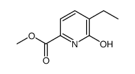 methyl 5-ethyl-6-oxo-1H-pyridine-2-carboxylate结构式
