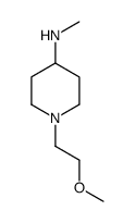 1-(2-Methoxyethyl)-N-methyl-4-piperidinamine Structure