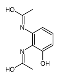 N-(2-acetamido-3-hydroxyphenyl)acetamide结构式