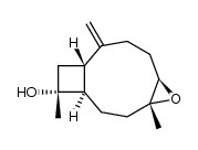 (1R,4R,5R,9S,11R)-4,5-epoxy-12-nor-8(14)-caryophyllene-11-ol结构式