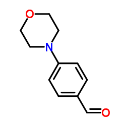 4-(4-吗啉)苯甲醛结构式