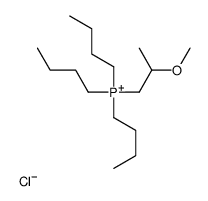tributyl(2-methoxypropyl)phosphanium,chloride Structure