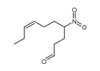 (Z)-4-nitro-dec-7-en-1-al结构式