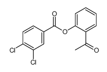 (2-acetylphenyl) 3,4-dichlorobenzoate结构式