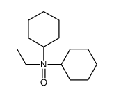 N-cyclohexyl-N-ethylcyclohexanamine oxide Structure