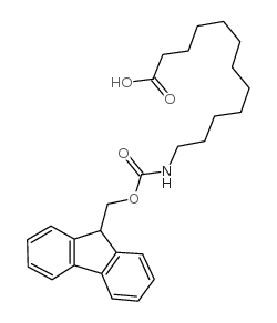 Fmoc-12-氨基十二烷酸结构式