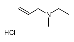 N-methyl-N-prop-2-enylprop-2-en-1-amine,hydrochloride结构式