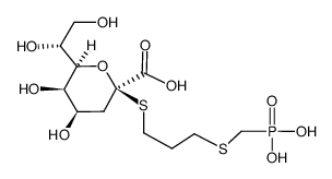 3-deoxy-beta-manno-2-octulosonic acid thioglycoside Structure