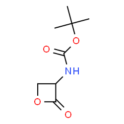 Carbamic acid, (2-oxo-3-oxetanyl)-, 1,1-dimethylethyl ester (9CI) Structure