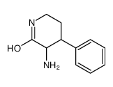 3-amino-4-phenylpiperidin-2-one结构式