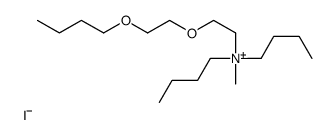 2-(2-butoxyethoxy)ethyl-dibutyl-methylazanium,iodide Structure