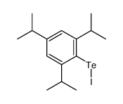 [2,4,6-tri(propan-2-yl)phenyl] tellurohypoiodite结构式
