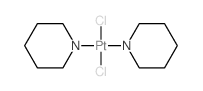 Platinum,dichlorobis(pyridine)-, (SP-4-1)-结构式