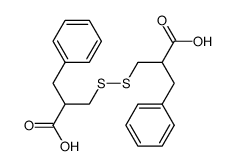 3,3'-disulfanediylbis(2-benzylpropanoic acid) Structure