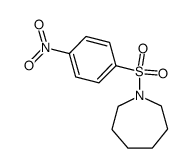 N,N-Hexamethylen-4-nitrobenzol-sulfonamid Structure