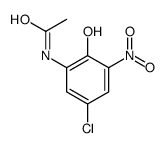N-(5-chloro-2-hydroxy-3-nitrophenyl)acetamide Structure