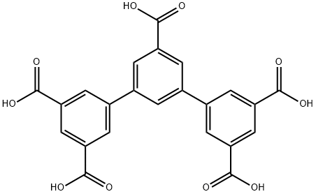 1,1':3',1''-三联苯]-3,3'',5,5',5''-五羧酸结构式