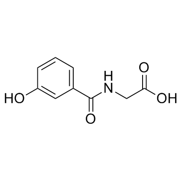 3-羟基马尿酸结构式