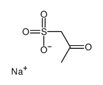 sodium 2-oxopropanesulphonate Structure