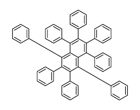 1,2,3,4,5,6,7,8-octakis-phenylnaphthalene Structure