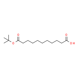 11-(Tert-butoxy)-11-oxoundecanoic acid Structure