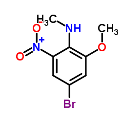 5-bromo-7-methoxy-1-methyl-1H-benzo[d][1,2,3]triazole structure