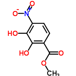 Benzoicacid,2,3-dihydroxy-4-nitro-,methylester结构式