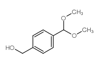 4-(Hydroxymethyl)benzaldehyde dimethyl acetal structure