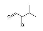 3-methyl-2-oxobutanal Structure