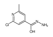 2-氯-6-甲基-异烟酸肼结构式