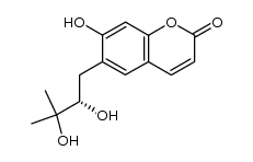 6-[(S)-2,3-Dihydroxy-3-methylbutyl]-7-hydroxycoumarin picture