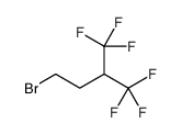 4,4,4-Trifluoro-3-(trifluoromethyl)butyl bromide, 1,1-Bis(trifluoromethyl)-3-bromopropane结构式