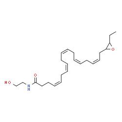 (±)19(20)-EDP Ethanolamide Structure
