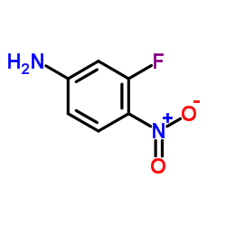 3-氟-4-硝基苯胺结构式