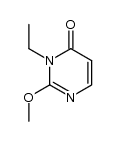 3-ethyl-2-methoxy-4-pyrimidinone结构式
