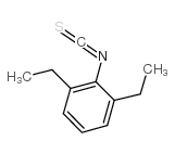 2,6-二乙基异硫氰酸苯酯结构式