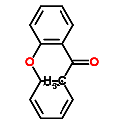 2-苯氧基苯乙酮结构式