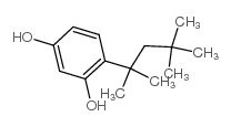 1,3-Benzenediol,4-(1,1,3,3-tetramethylbutyl)- Structure