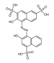 HydroxyNaphtholBlue结构式