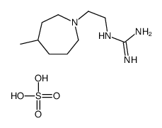 2-[2-(4-methylazepan-1-yl)ethyl]guanidine,sulfuric acid结构式