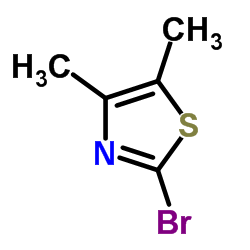 2-Bromo-4,5-dimethylthiazole structure