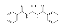 N,N'-dibenzoyl-guanidine Structure