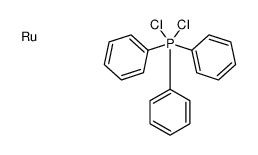 dichloro(triphenyl)-λ5-phosphane,ruthenium结构式