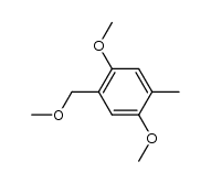1,4-dimethoxy-2-(methoxymethyl)-5-methylbenzene Structure